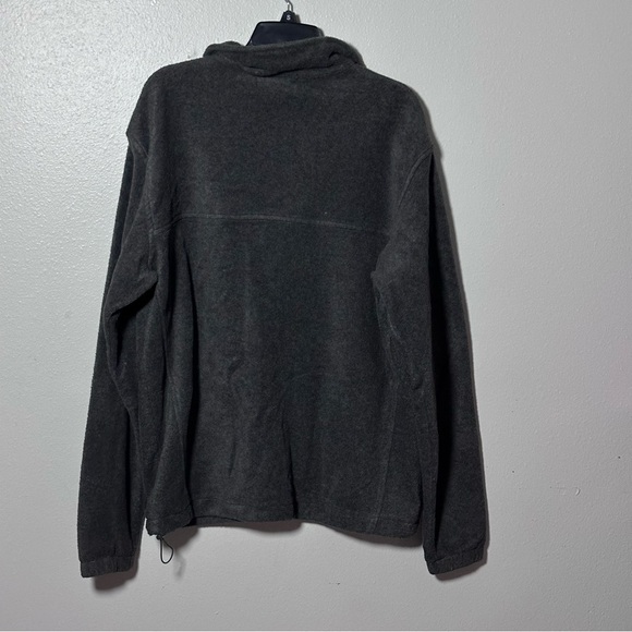Columbia Men Fleece‎ Full Zip Up Jacket Gray/Black Size Large. - Picture 5 of 7